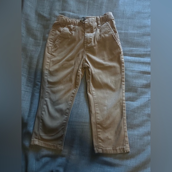 Kids Tan Trousers - Picture 4 of 4